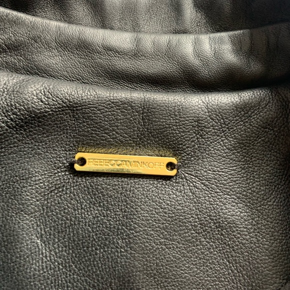 Rebecca Minkoff Lamb leather Pilot dress - Picture 9 of 12